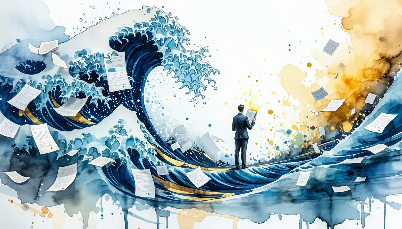 Der Bewerbungs-Tsunami: Hör auf, mehr zu bewerben — fang an, Antworten zu bekommen